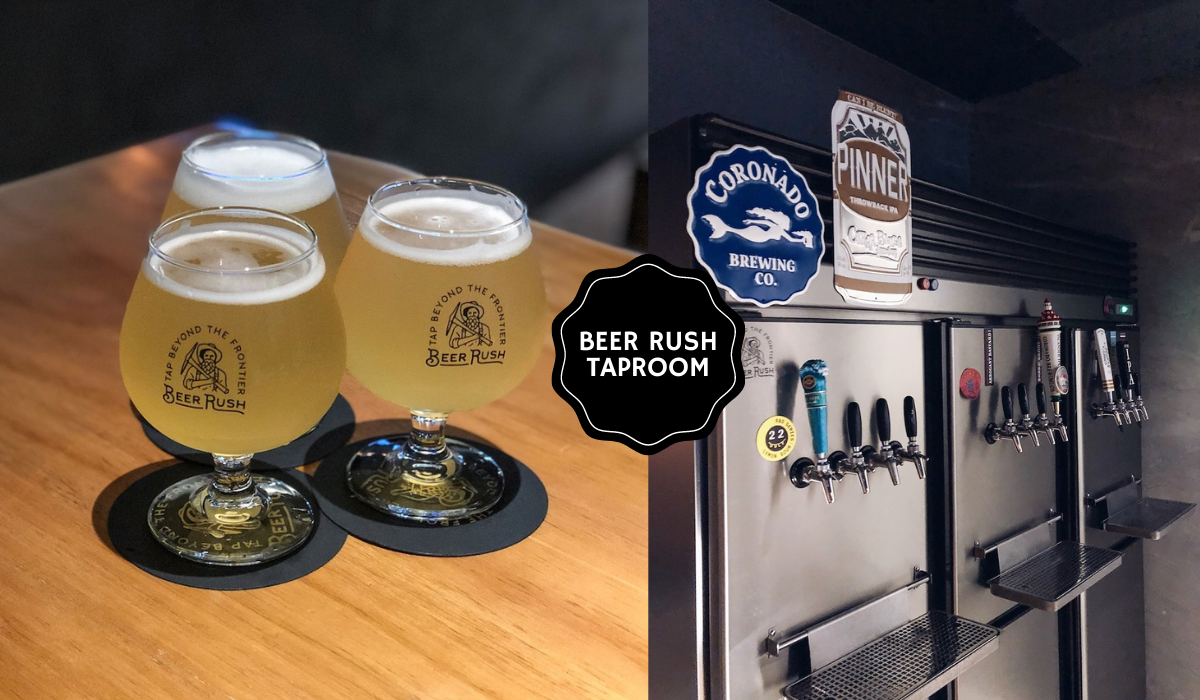 Beer Rush Taproom 》下午 Happy Hour 在台北東區精釀酒吧喝啤酒配食物