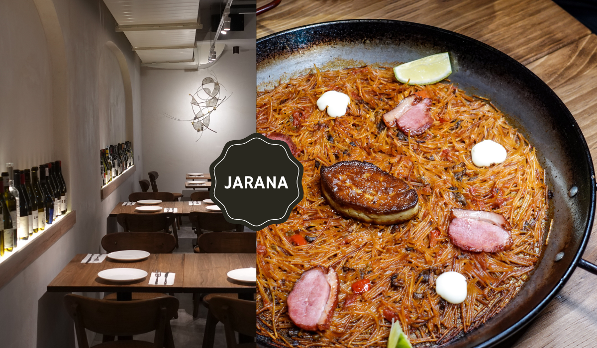 Jarana Taipei 》菜單除了西班牙鴨肝麵外還點哪些菜餚